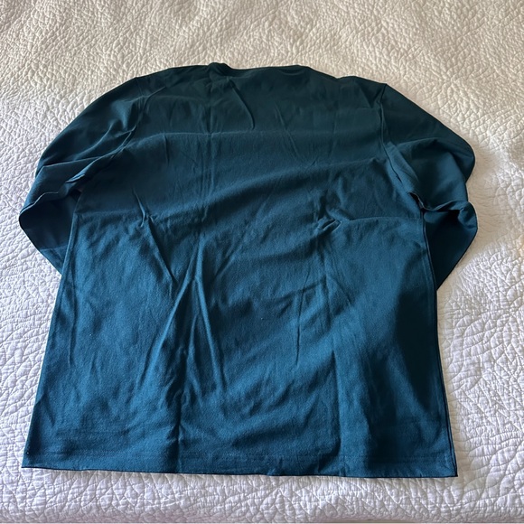 Mens H&M Long Sleeve Tee Blue size M - Picture 2 of 3